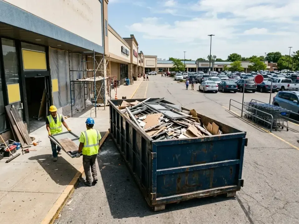 retail-store-renovation-debris-003 — frequently asked questions, Roll-off Dumpster Rentals in West Union, IA